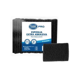 ESPONJA TASK PRO  EXTRA ABRASIVA X 24